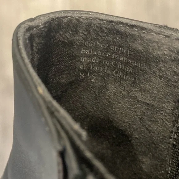 Seychelles Leather Black Ankle Boots - Picture 7 of 9